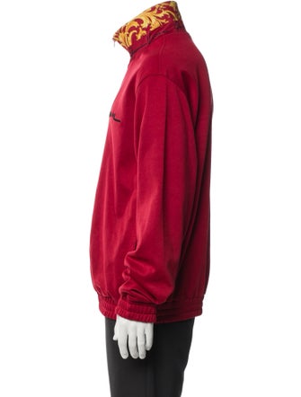 Versace Graphic Print Windbreaker