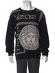 Versace Printed Crew Neck Pullover