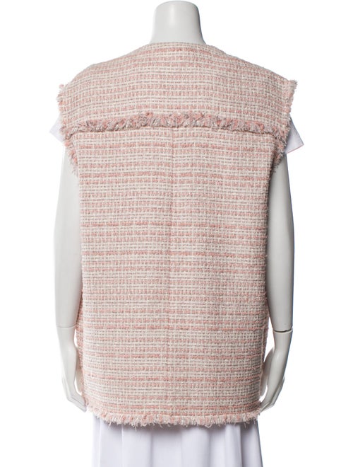 Versace Tweed Pattern Vest