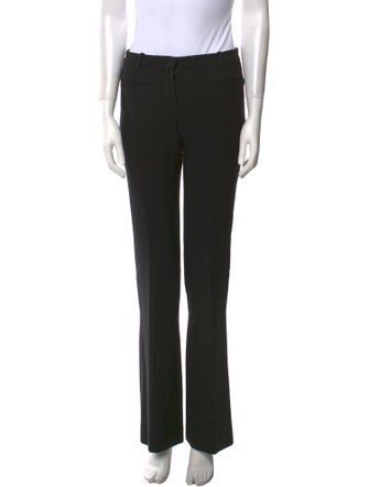 Versace Wool Wide Leg Pants