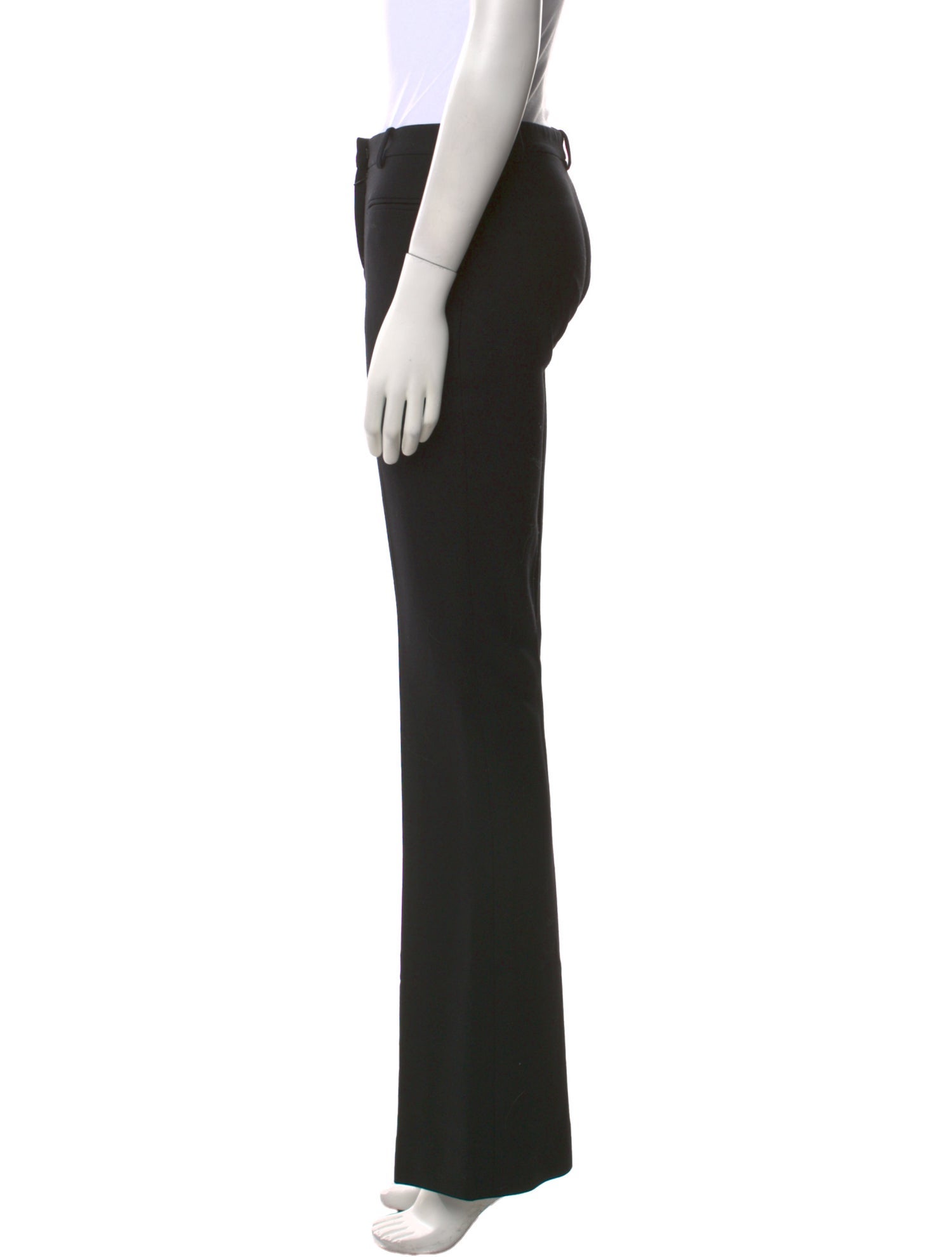 Versace Wool Wide Leg Pants