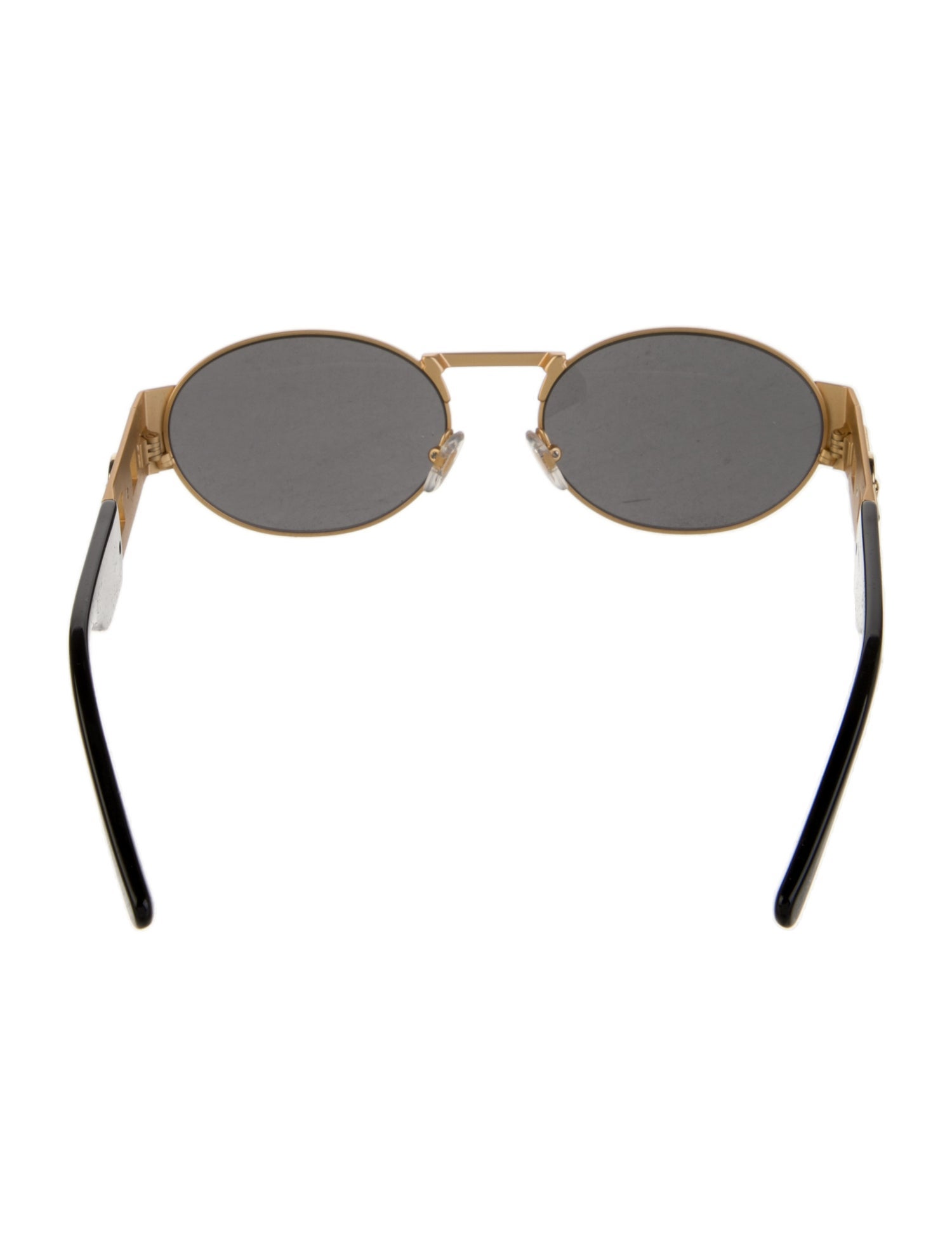 Versace Medusa Insignia Round Sunglasses