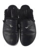 Versace Leather Slippers