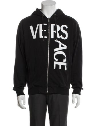 Versace Graphic Print Windbreaker