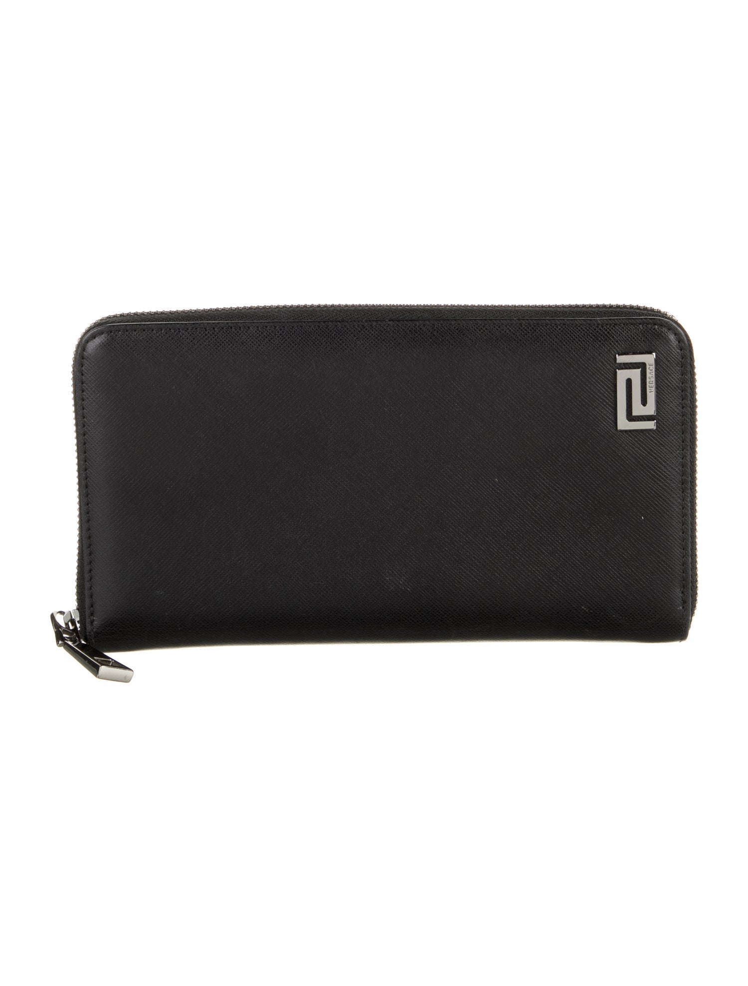 Versace Leather Continental Wallet