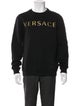 Versace Graphic Print Crew Neck Sweatshirt