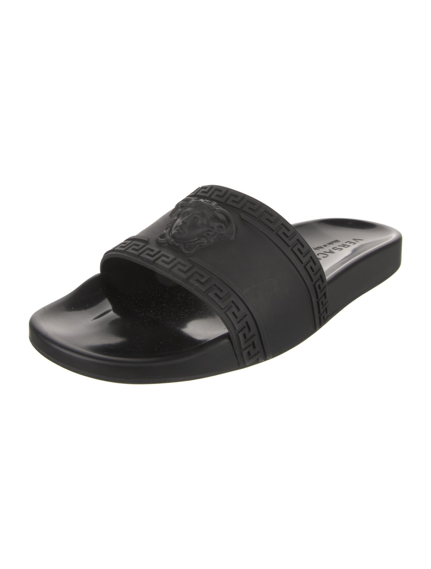 Versace Medusa Insignia Rubber Slides