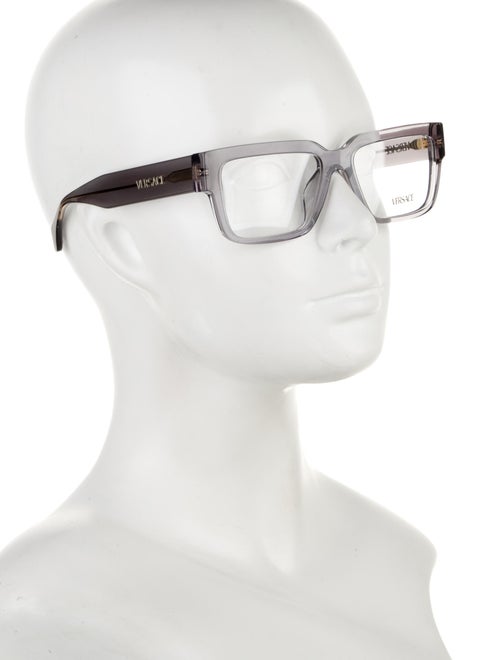 Versace Medusa Insignia Square Eyeglasses