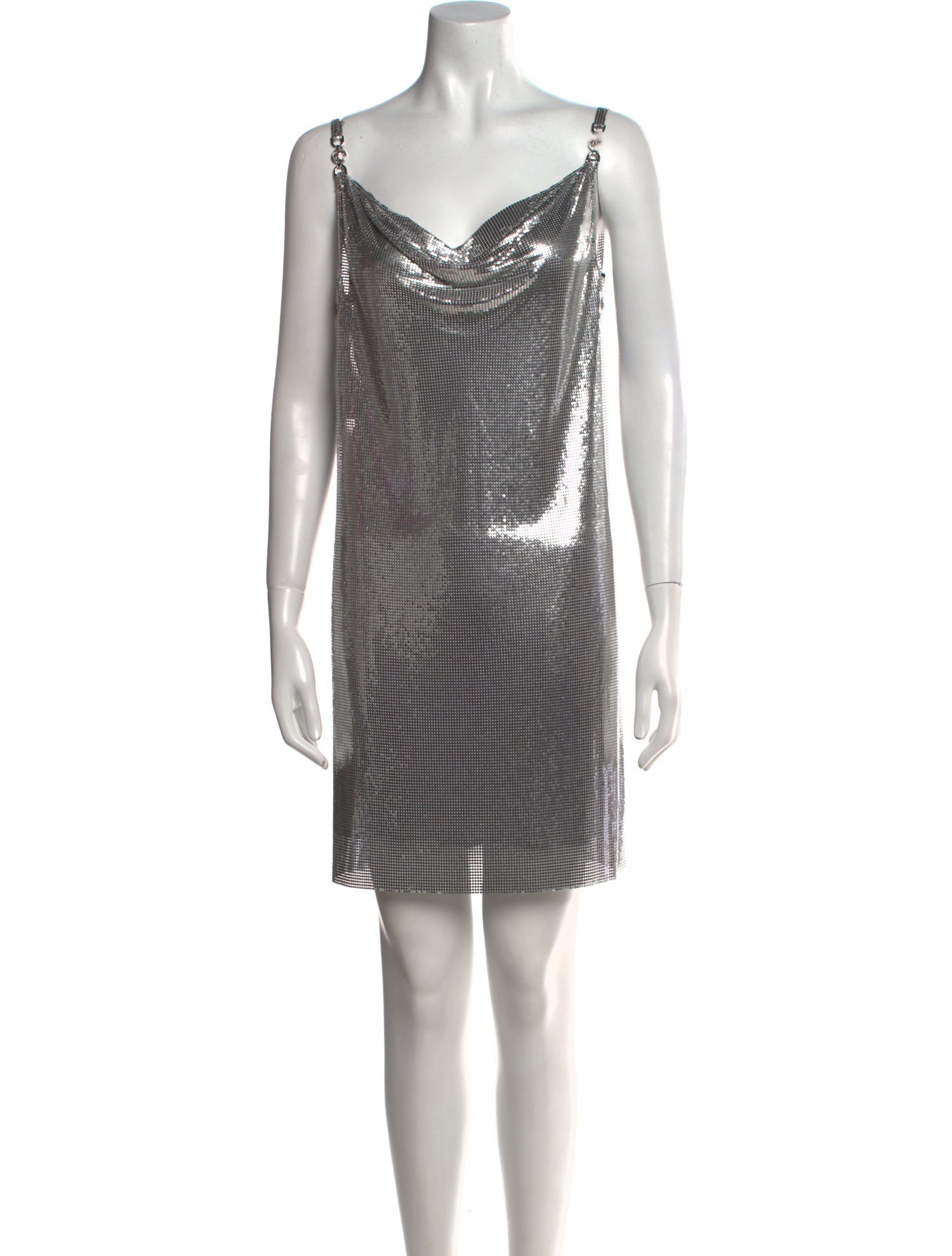 Versace Cowl Neck Mini Dress w/ Tags