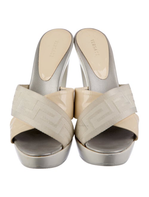 Versace Patent Leather Slides