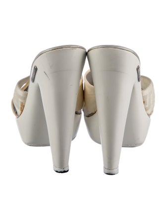 Versace Patent Leather Slides