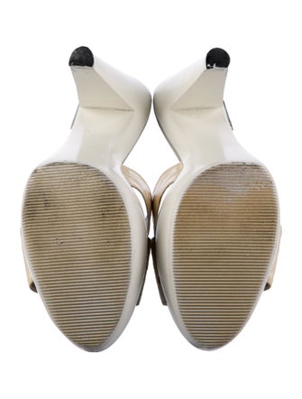 Versace Patent Leather Slides