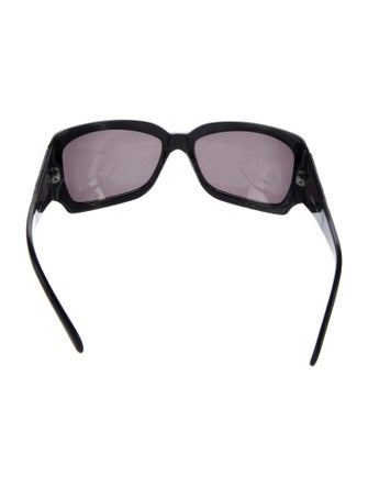 Versace Oversize Tinted Sunglasses