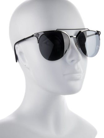 Versace Medusa Insignia Aviator Sunglasses