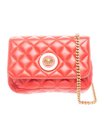 Versace Leather Crossbody Bag