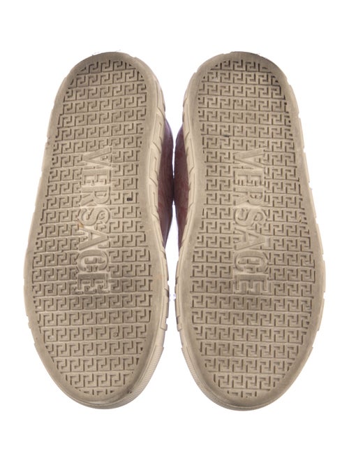 Versace Canvas Printed Sneakers