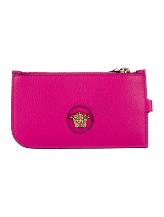 Versace Leather Wallet Keychain