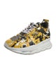 Versace Leather Printed Chunky Sneakers