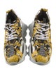 Versace Leather Printed Chunky Sneakers