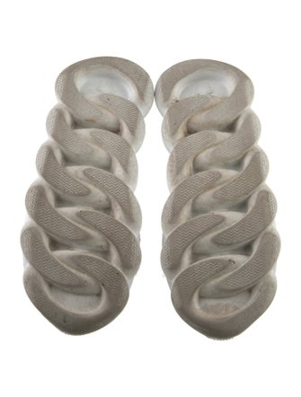 Versace Leather Printed Chunky Sneakers