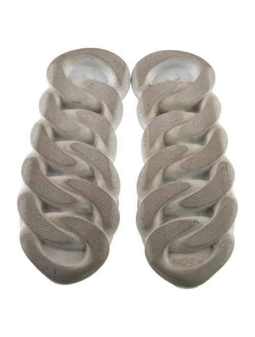 Versace Leather Printed Chunky Sneakers