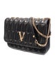 Versace Quilted Messenger Bag
