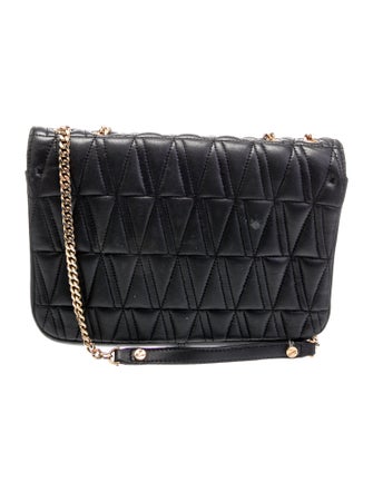 Versace Quilted Messenger Bag