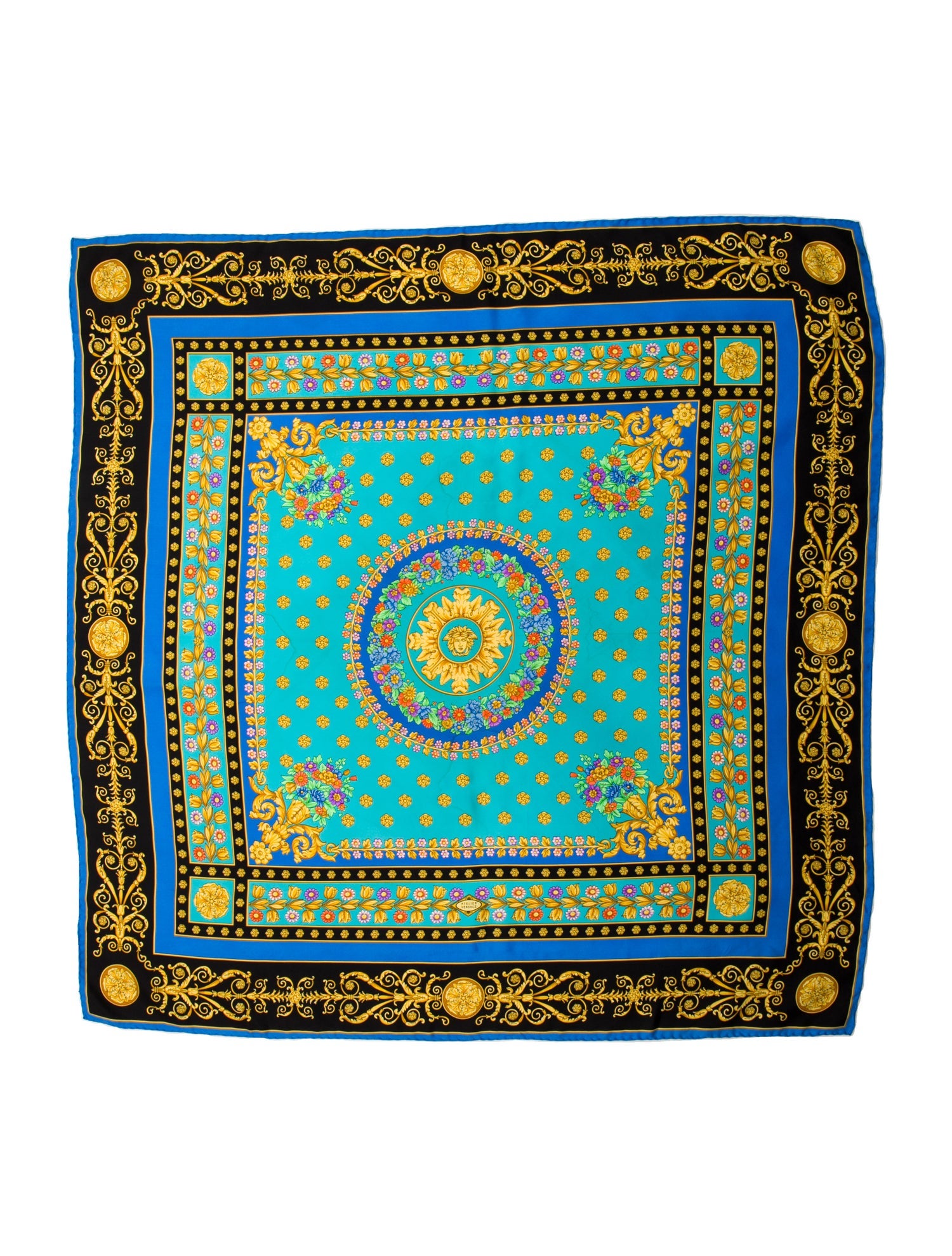Versace Silk Printed Scarf
