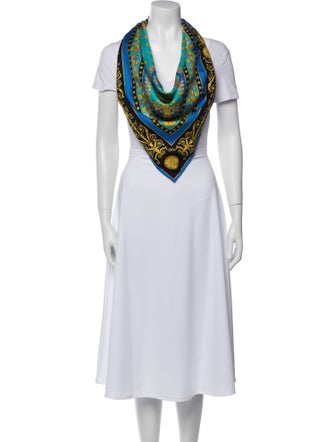 Versace Silk Printed Scarf