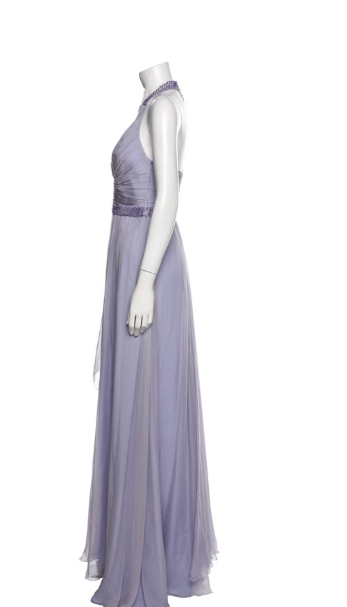 Versace Silk Long Dress