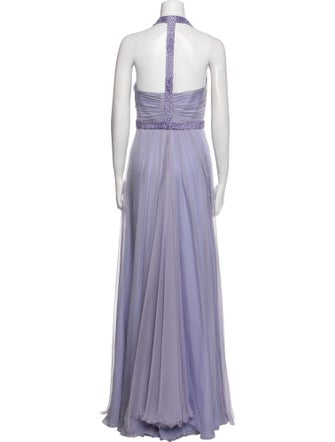 Versace Silk Long Dress