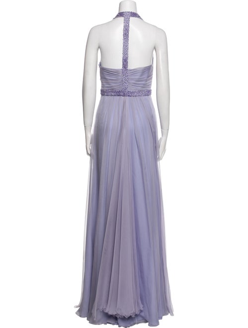 Versace Silk Long Dress