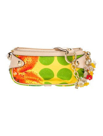 Versace Canvas Shoulder Bag