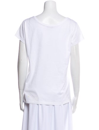 Versace Graphic Print Crew Neck T-Shirt