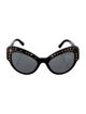 Versace Oversize Tinted Sunglasses