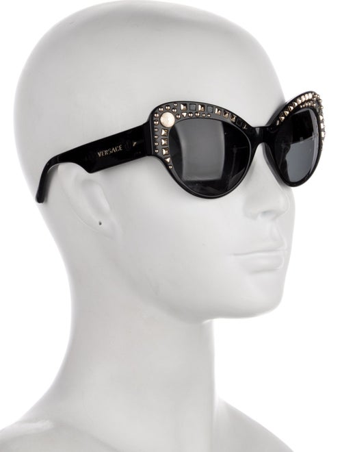 Versace Oversize Tinted Sunglasses