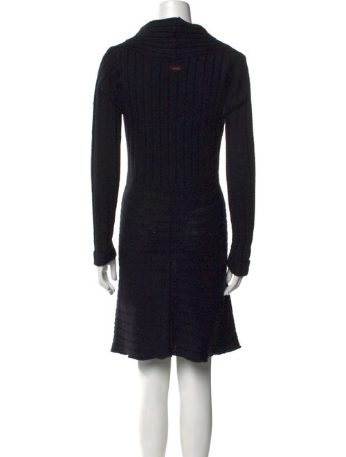 Versace V-Neck Mini Dress