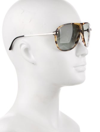 Versace Oversize Gradient Sunglasses