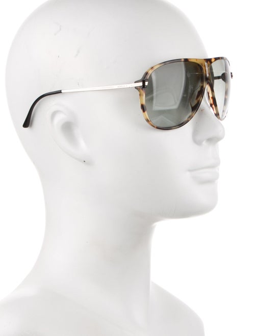 Versace Oversize Gradient Sunglasses