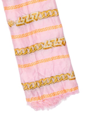 Versace Striped Scarf