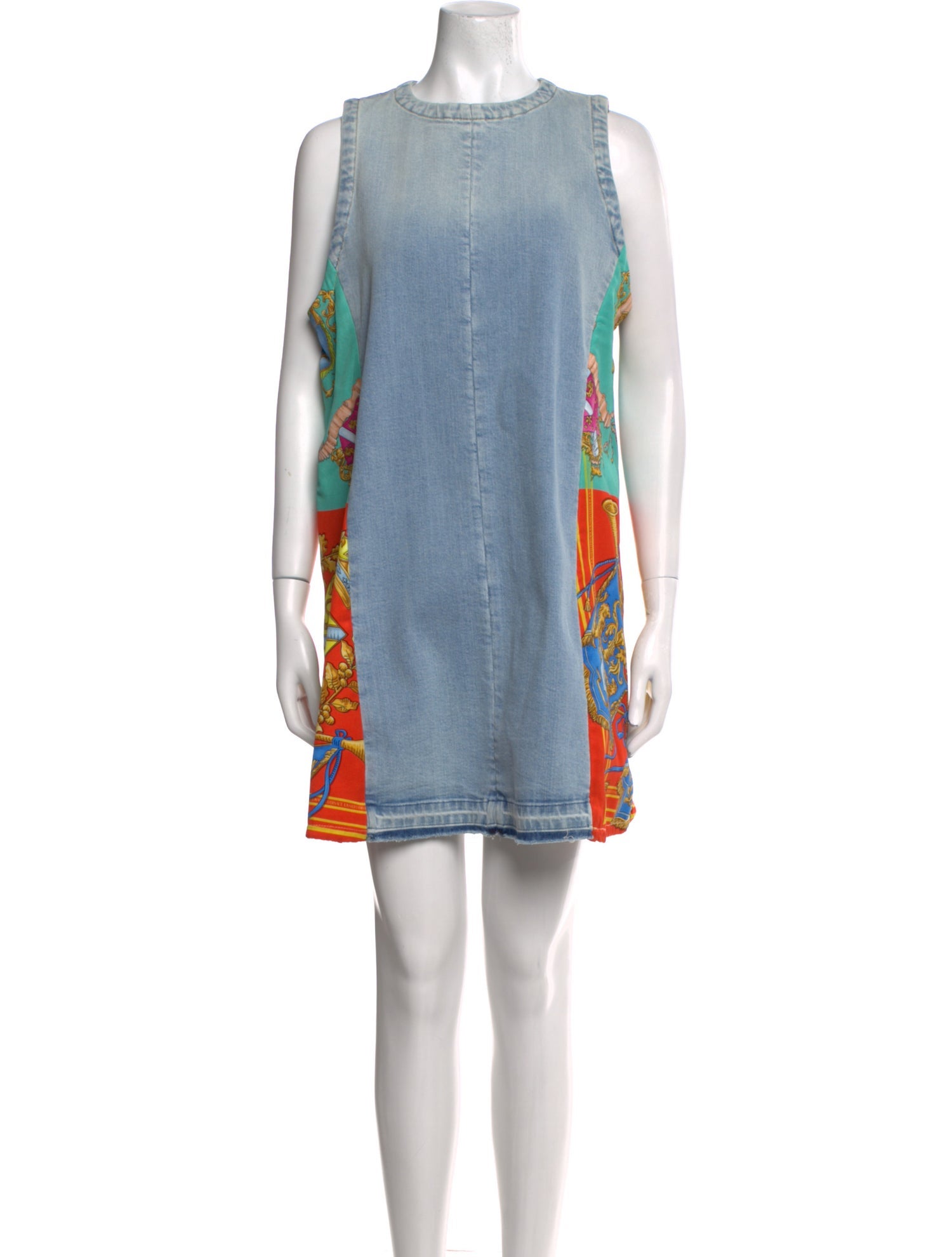 Versace Printed Mini Dress