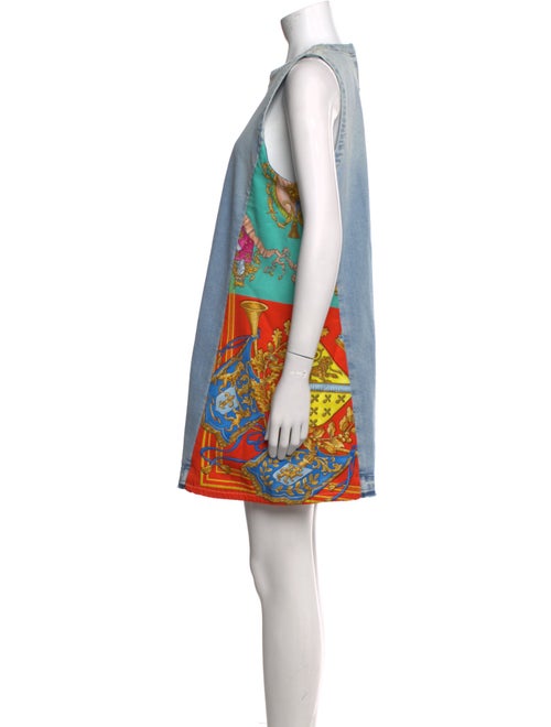 Versace Printed Mini Dress