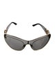 Versace Oversize Tinted Sunglasses