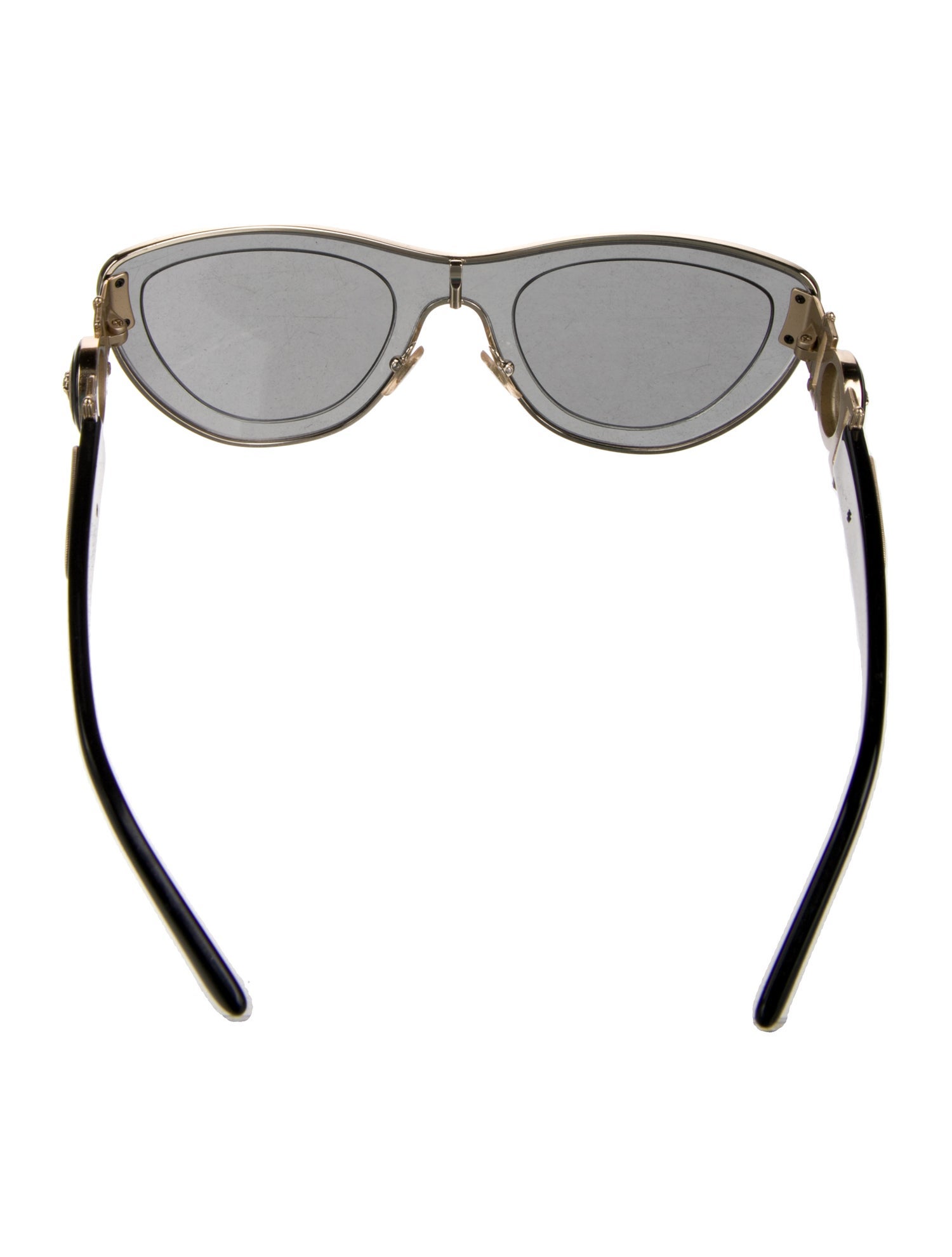 Versace Oversize Tinted Sunglasses
