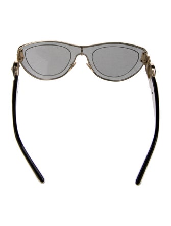 Versace Oversize Tinted Sunglasses