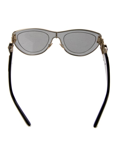 Versace Oversize Tinted Sunglasses