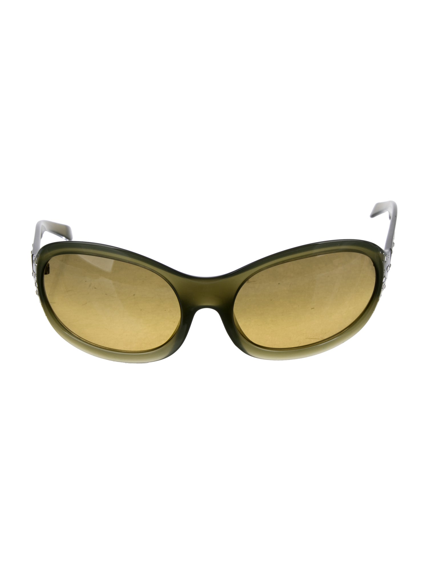 Versace Oversize Gradient Sunglasses
