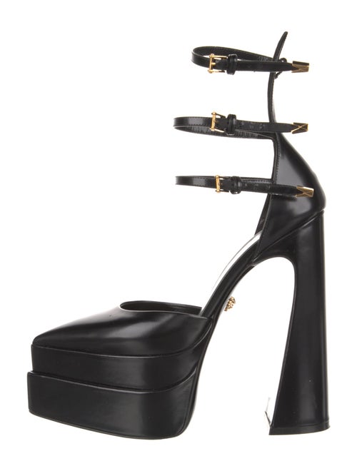 Versace Patent Leather D'Orsay Pumps