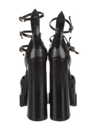 Versace Patent Leather D'Orsay Pumps