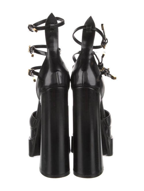 Versace Patent Leather D'Orsay Pumps